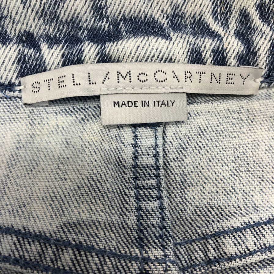 ステラマッカートニー デニムスカート ブリーチ レディース サイズ42 STELLA McCARTNEY【AFB19】