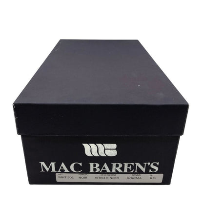 マックバレンス プレーントゥ ブラック サイズ6.5 メンズ MACBAREN‘S 約25.0cm【AFD8】