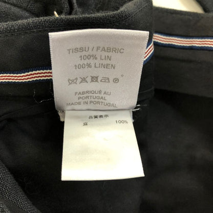 ベルナールザンス ×ビームス リネンスラックス パンツ メンズサイズ US 26ブルー系 BERNARD ZINS × BEAMS 【AFB11】