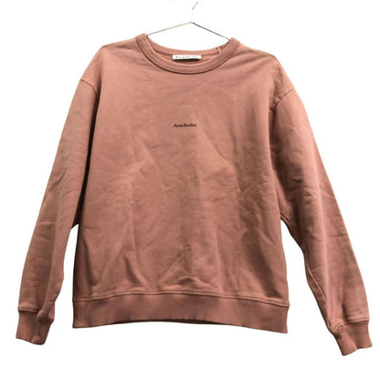 美品◆アクネ ストゥディオズ スウェット プルオーバー メンズ ピンク サイズXXS ACNE STUDIOS 【AFB37】