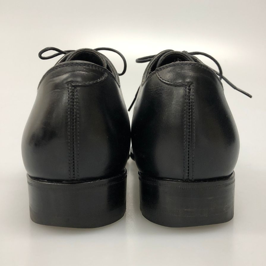 ナポリターノ ラケーレ レザーシューズ キャップトゥ メンズ サイズ7 ブラック Napolitano Rachele【AFC31】【中古】