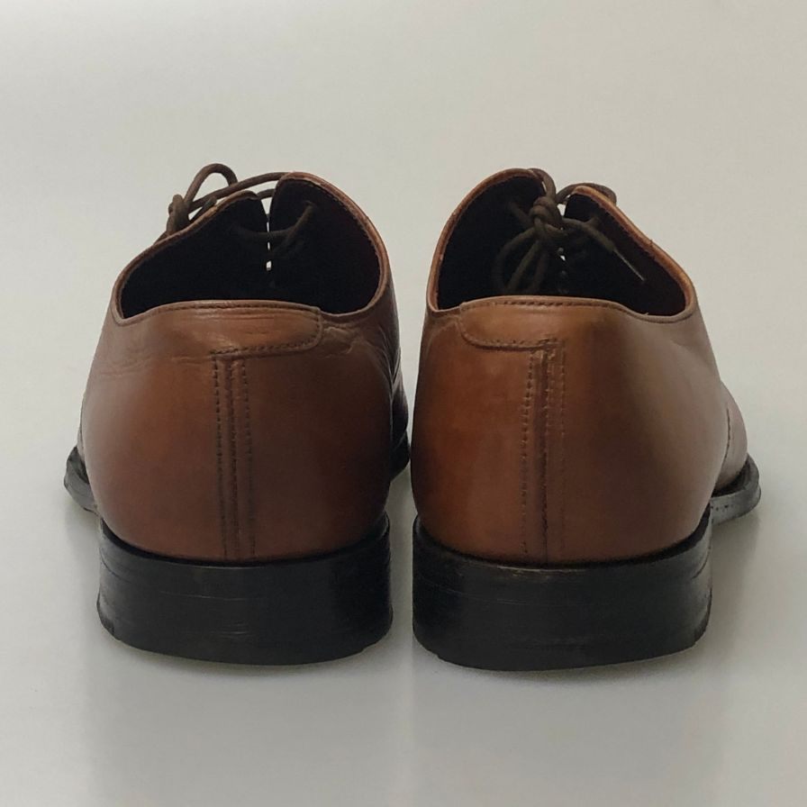 グレンソン ストレートチップ カーフ 6321 ブラウン サイズUK7.5EE GRENSON 約26.0cm【AFC30】