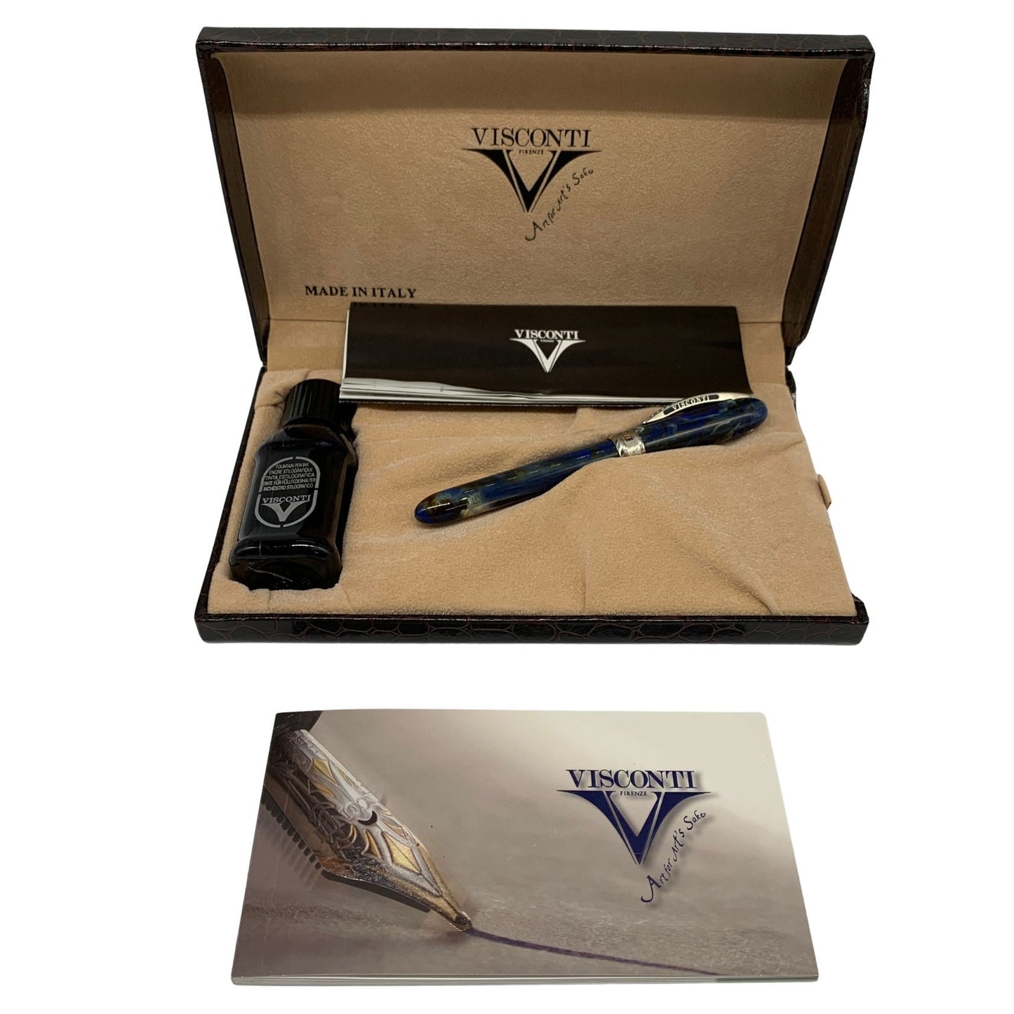 ビスコンティ 万年筆 ヴァンゴッホ 星月夜 総柄 M字 VISCONTI【AFI9】
