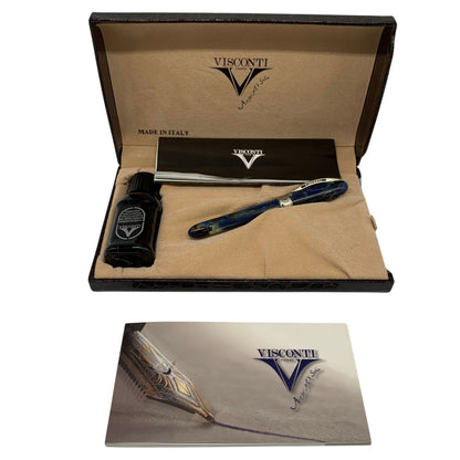 ビスコンティ 万年筆 ヴァンゴッホ 星月夜 総柄 M字 VISCONTI【AFI9】