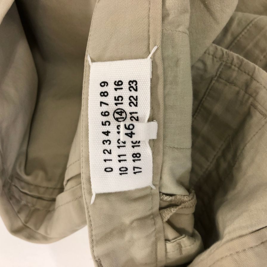 メゾンマルジェラ チノパン べージュ メンズ サイズ46 Maison Margiela 【AFB36】