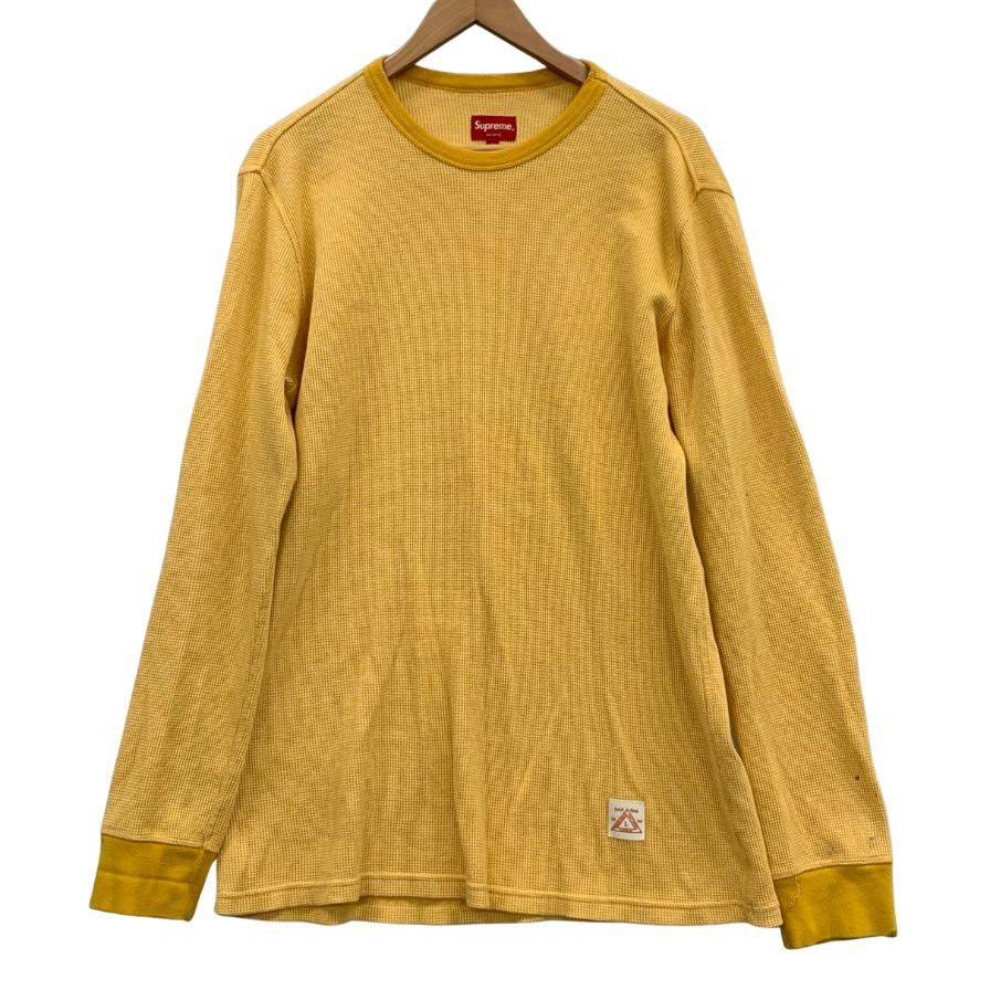 中古◆シュプリーム Tシャル メンズ イエロー サイズL SUPERME 【AFB46】