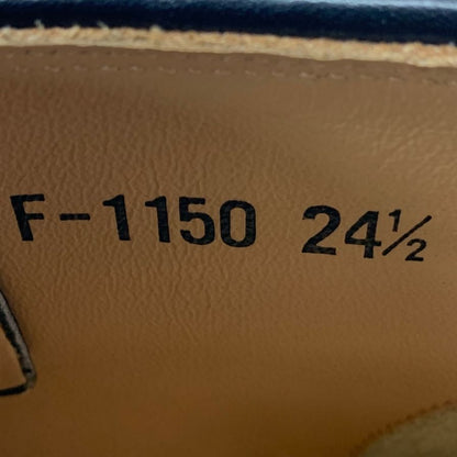スコッチグレイン モンキーブーツ F-1150 レザー メンズ サイズ24.5 ブラック SCOTCH GRAIN 約24.5cm【AFC29】