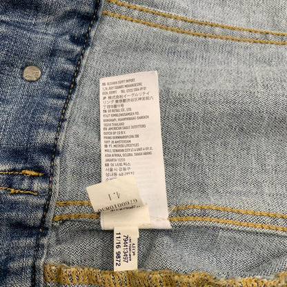 中古◆アメリカンイーグル ジャケット デニムジャケット ブルー サイズXS メンズ American Eagle 【AFB27】