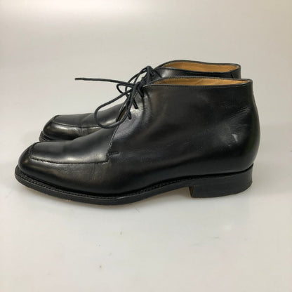 ポールスミス レザーシューズ Uチップ レースアップブーツ イングランド製 メンズ サイズ UK6.5 ブラック PaulSmith 約25.5cm【AFC53】