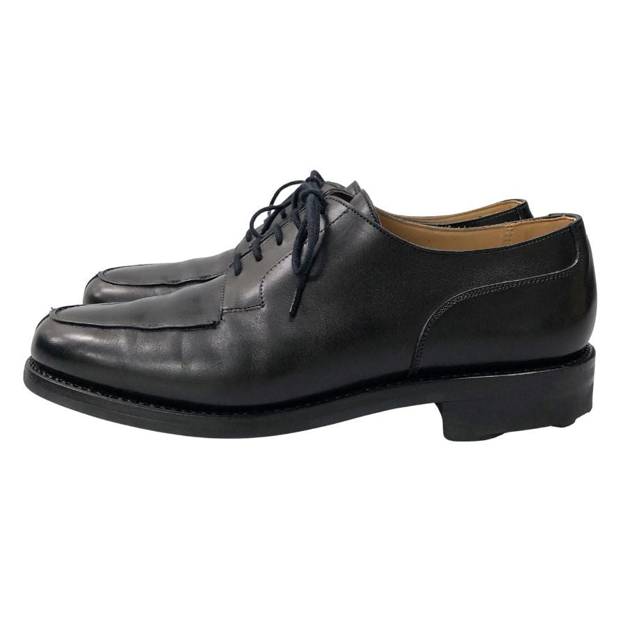 クロケット&ジョーンズ モールトン 9262-1015-41 ブラック 7Eハーフ メンズ 革靴 CROCKETT&JONES MORETON ビジネスシューズ 約25.5cm【LA】【中古】