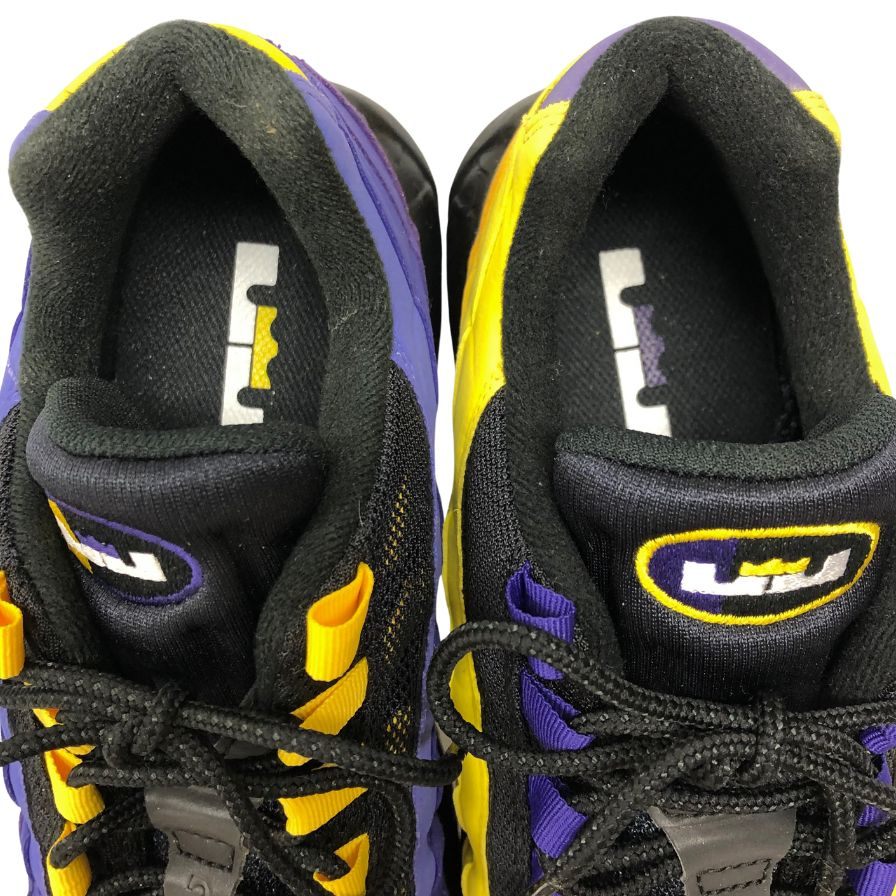 ナイキ スニーカー エアマックス95 レブロン レイカーズ CZ3624-001 メンズ サイズ27cm イエロー パープル Nike Air Max 95 NRG 約27.0cm【AFC1】
