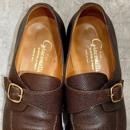 クロケット&ジョーンズ タッセルローファー ウェンドーバー スエード ブラウン メンズ サイズUK7E CROCKETT&JONES ローファー 約25.5cm【LA】【中古】