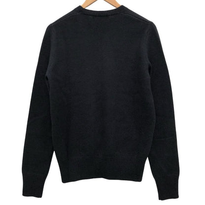 極美品◆ディースクエアード トップス セーター ウール100% レディース サイズL ブラック S72HA0571 S15410 DSQUARED2 【AFB8】