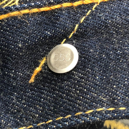 リーバイス 501XX BIG E 復刻 1999年2月 米国製 ボタン裏555 メンズ サイズW32L34 インディゴ LEVI'S 【AFB17】