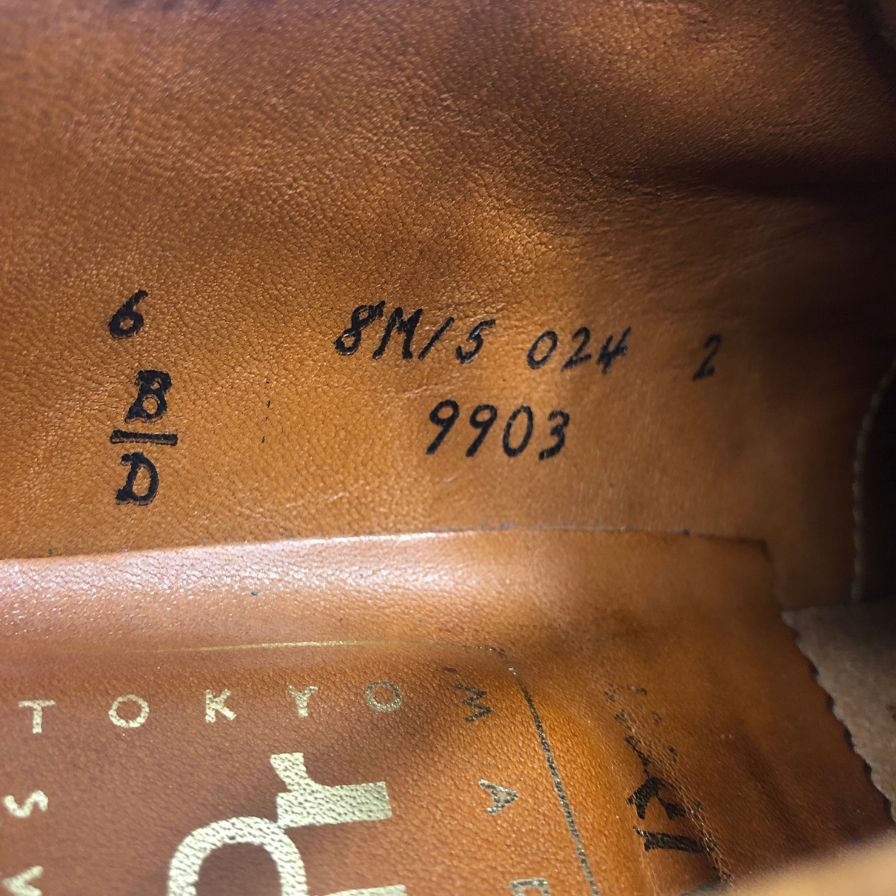 オールデン × ビームス プラス 別注 レザーシューズ 9903 プレーントゥ コードバン サイズ6 レディース バーガンディ ALDEN×BEAMS PLUS 約24.0cm【AFD13】