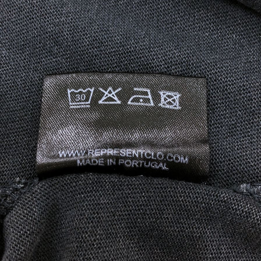 中古◆リプレゼント 半袖Tシャツ プリント BORN TO ROAR グレー系 メンズ サイズXL REPRESENT 【AFB36】