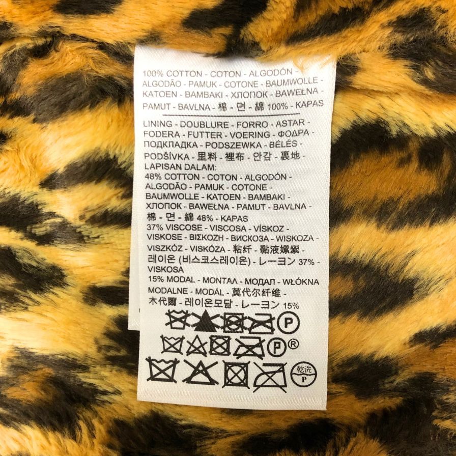 美品◆シュプリーム×リーバイス レオパードデニムジャケット 12AW メンズ サイズM インディゴ SUPREME×Levi's 【AFB24】