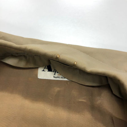 中古◆アクアスキュータム バルカラーコート 70年 ヴィンテージ イングランド製 ライナー付き ベージュ メンズ サイズ表記なし Aquascutum 【AFA2】
