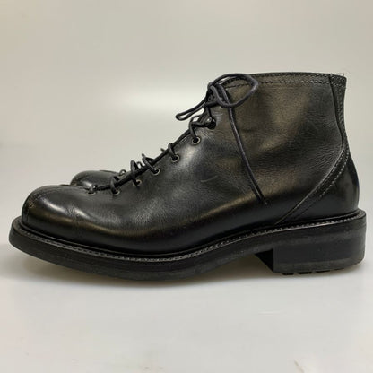 シルバノマッツァ モンキーブーツ カーフ ブラック サイズUK7.5 Silvano Mazza 約26.0cm【AFD13】
