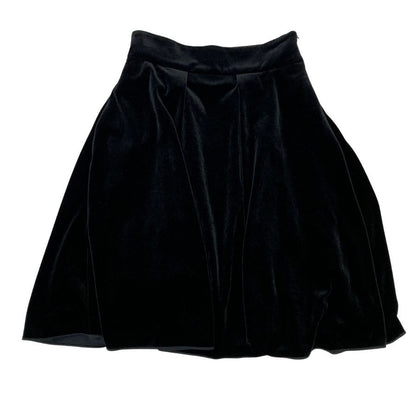 ベロアノアールフォーフォクシーニューヨーク ベロアスカート レディース ブラック サイズ38 VELOUR NOIR BY FOXEY NEW YORK【AFB20】