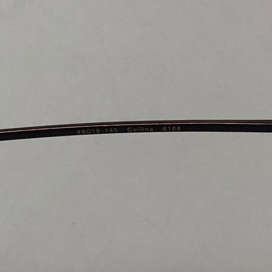 オリバーピープルズ メガネフレーム コリーナ ウェリントン ブラウン系 49□19ｰ145 8108 OLIVER PEOPLES COLLINA【AFI6】