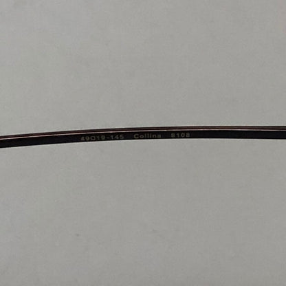 オリバーピープルズ メガネフレーム コリーナ ウェリントン ブラウン系 49□19ｰ145 8108 OLIVER PEOPLES COLLINA【AFI6】
