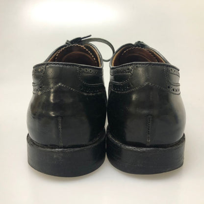 オールデン レザーシューズ ウイングチップ 9741 コードバン メンズ ブラック サイズ US10.5 ALDEN ビジネスシューズ 約28.5cm【LA】【中古】