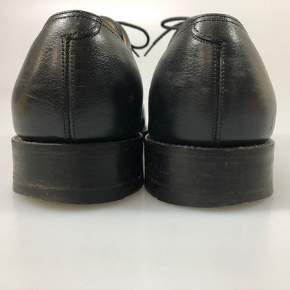ジョンロブ ラッセル パンチドキャップトゥ ブラック サイズ8E JOHN LOBB ビジネスシューズ 約26.5cm【LA】【中古】