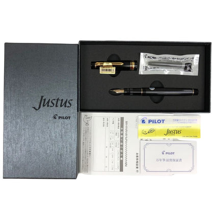 パイロット 万年筆 Justus95 ペン先14K FJ-3MR-NB-FM ブラック PILOT【AFI21】