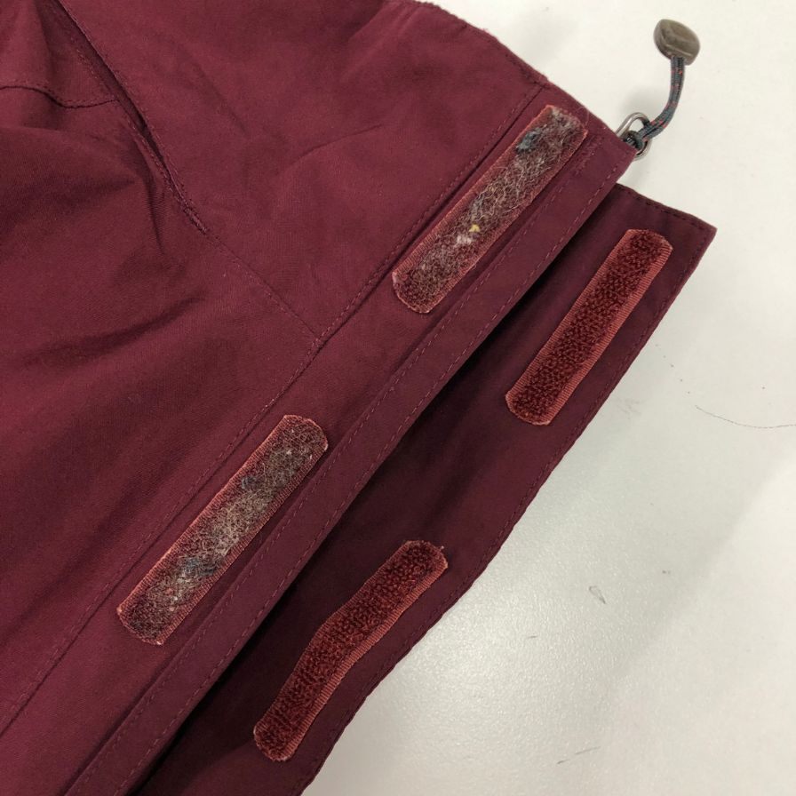中古◆ノースフェイス ホワイトレーベル マウンテンパーカー ゴアテックス ボルドー メンズ サイズL  THE NORTH FACE 【AFA18】