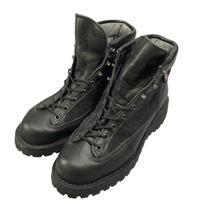 ダナー レザーブーツ ダナーライト 31400X ゴアテックス メンズ サイズ8 1/2 ブラック Danner 約26.5cm【AFD15-2】