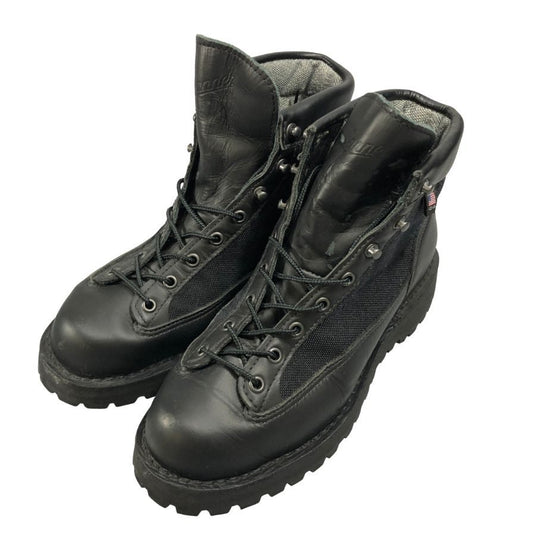 ダナー レザーブーツ ダナーライト 31400X ゴアテックス メンズ サイズ8 1/2 ブラック Danner 約26.5cm【AFD15-2】