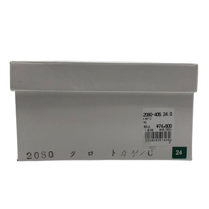 新宿屋 レザーパンプス トカゲ 2080-405 ブラック 24cm レディース shinjukuya 約24.0cm【7-17】