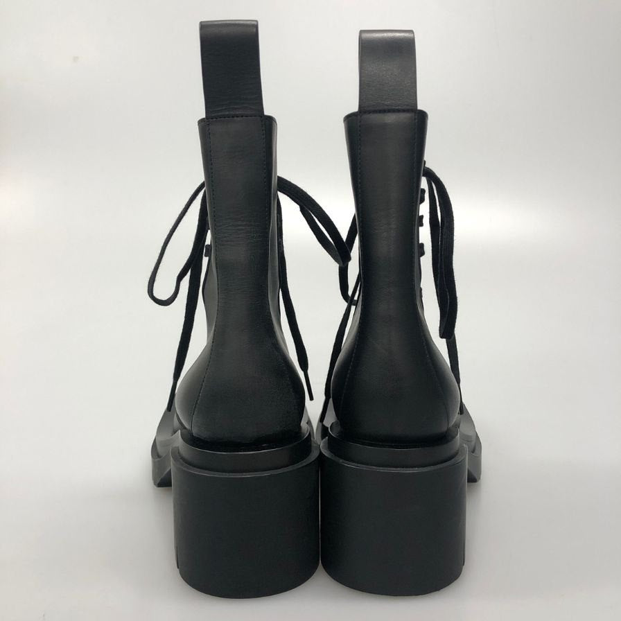ボッテガヴェネタ ブーツ LUG ANKLE ブラック サイズ36 レディース BOTTEGA VENETA 約22.5cm【AFD9-2】