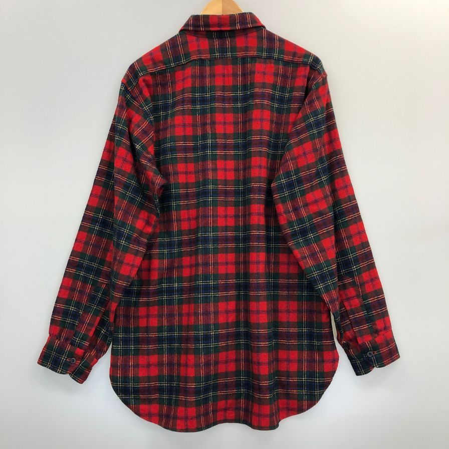 美品◆ペンドルトン 90S チェックシャツ カントリートラディショナル メンズ サイズL PENDLETON 【AFB35】