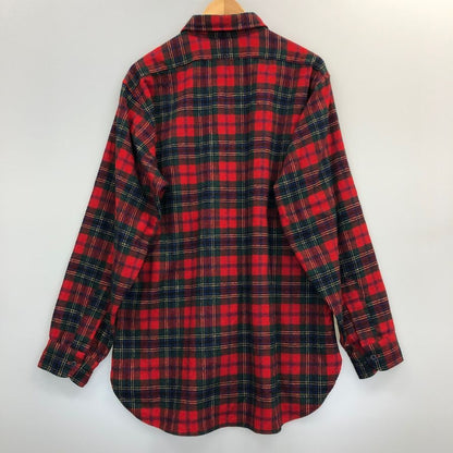 美品◆ペンドルトン 90S チェックシャツ カントリートラディショナル メンズ サイズL PENDLETON 【AFB35】