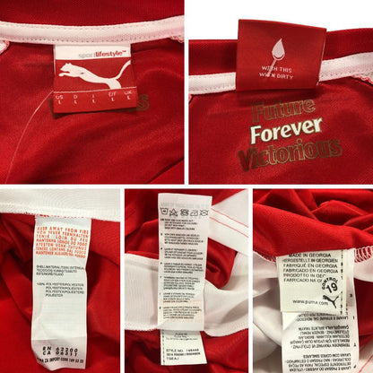 新品同様◆プーマ 半袖Tシャツ ユニフォーム アーセナル 2014/2015 ユニセックス サイズL PUMA 【AFB21】