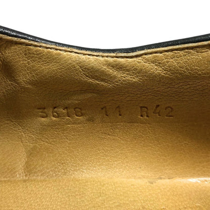 パラブーツ チロリアンシューズ ミカエル カーフ メンズ サイズ42 ブラック PARABOOT MICHAEL ビジネスシューズ 約27.0cm【LA】【中古】