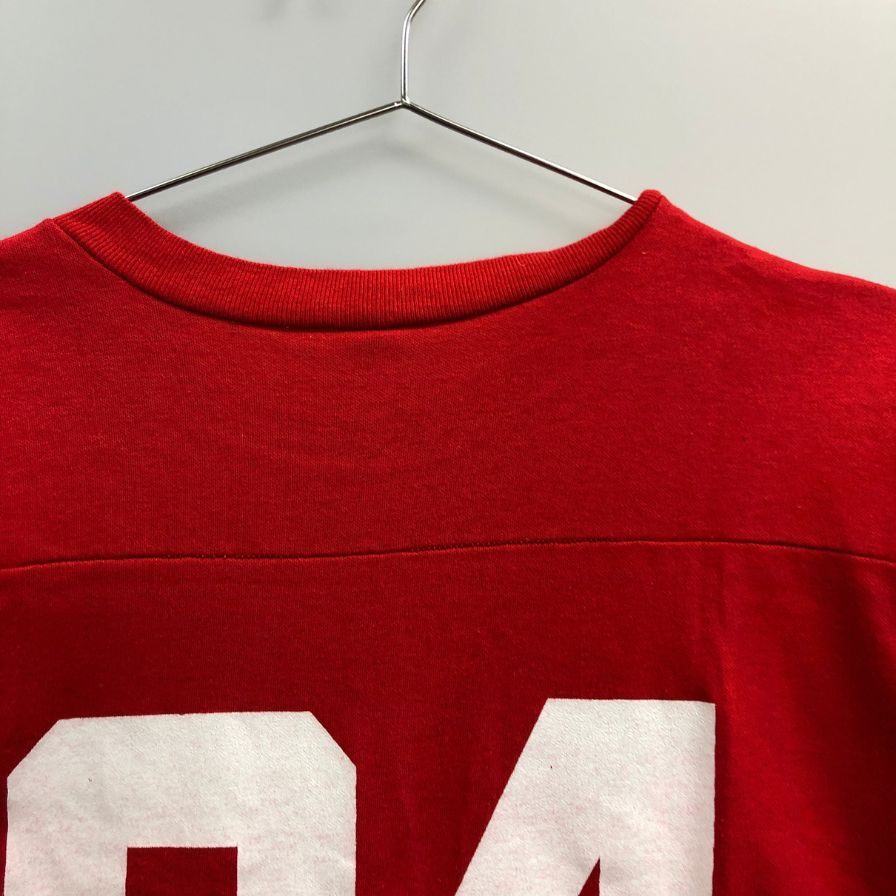 中古◆アルテックス Tシャツ 70年代 コットン 84番 レッド サイズL メンズ ARTEX 【AFB12】