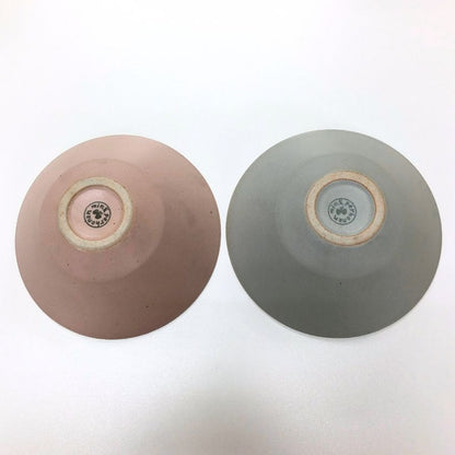 ミナペルホネン ボウル タンバリン 2点セット ピンク グレー 陶器 mina perhonen【AFI28】【中古】