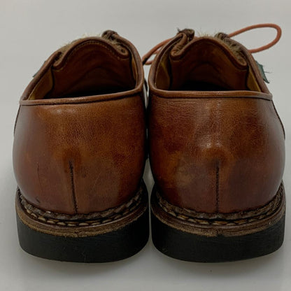 パラブーツ チロリアンシューズ ミカエル ファー コンビ マロン サイズ40 Paraboot ビジネスシューズ 約25.5cm【LA】【中古】
