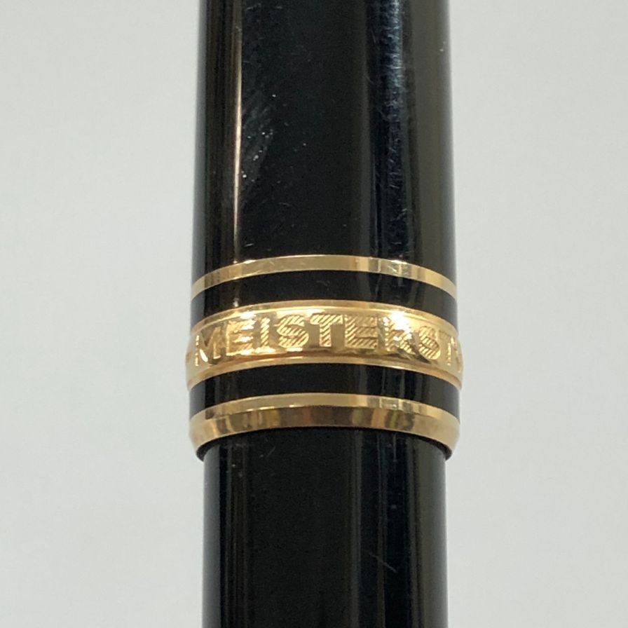 モンブラン ボールペン マイスターシュテュック ツイスト式 黒×ゴールド MONTBLANC MEISTER STUCK【AFI2】