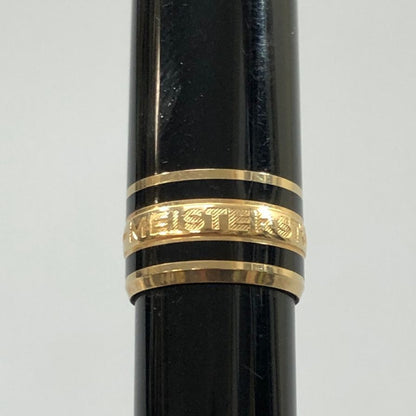 モンブラン ボールペン マイスターシュテュック ツイスト式 黒×ゴールド MONTBLANC MEISTER STUCK【AFI2】