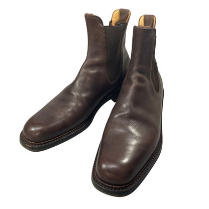 ジェイエムウエストン  サイド ゴア ブーツ チェルシー メンズ  ブラウン サイズ 8ハーフ 610  J.M.Weston ブーツ 約27.0cm【LA】【中古】