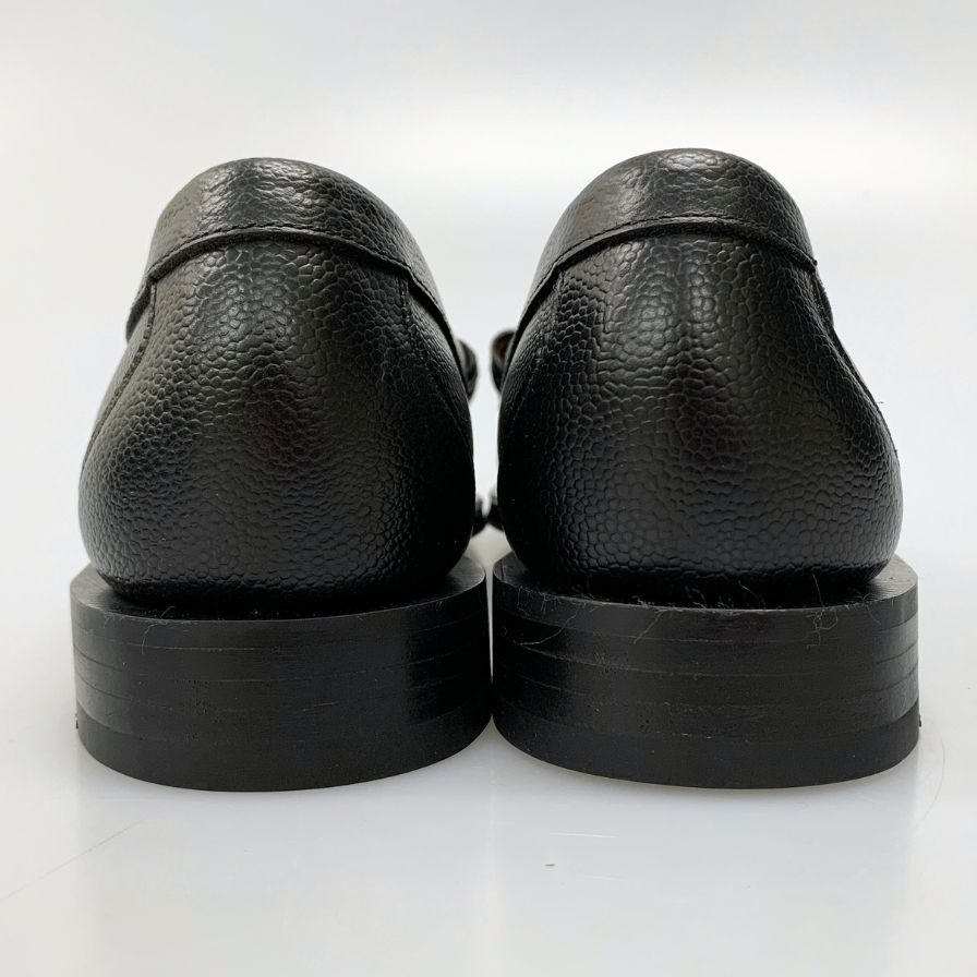 ジーエイチバス ローファー ウィージャンズ ラーソン シボレザー  サイズ9.5 メンズ ブラック G.H.Bass&Co. WEEJUNS LARSON ローファー 約28.0cm【LA】【中古】