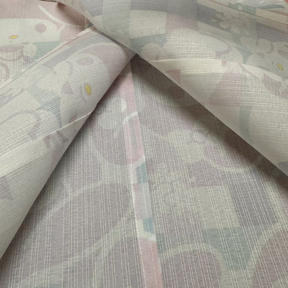 ふりふ 浴衣 サンリオ マイメロディ サイズ100 レディース キッズ ピンク系【AFB10】【中古】