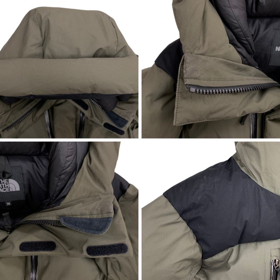 中古◆ザ ノースフェイス バルトロライトダウンジャケット ND92340 サイズM ベージュ系 THE NORTH FACE 【AFA16】