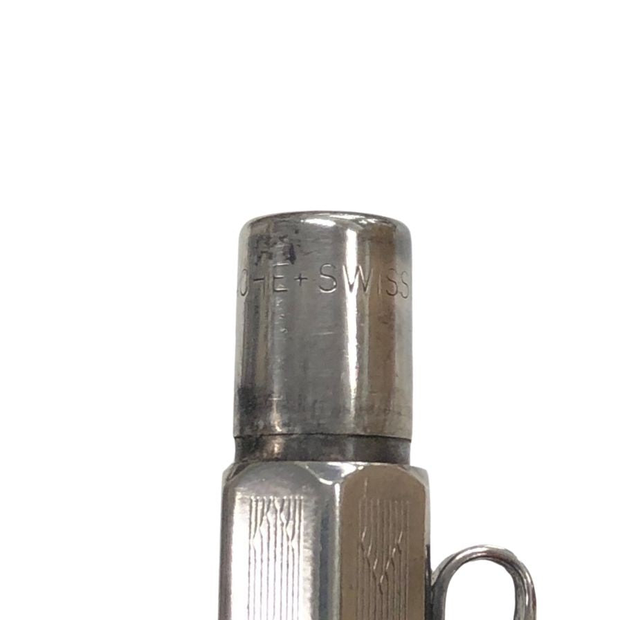 カランダッシュ シャープペンシル シルバー ヴィンテージ 六角 CARANｄ’ACHE【AFI14】