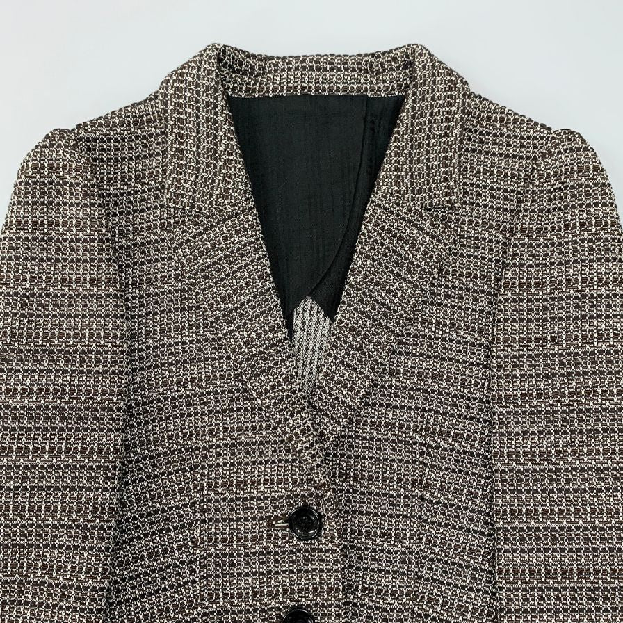 美品◆バーバリーブラックレーベル セットアップ ツイード サイズ38 BURBERRY BLACK LABEL 【AFB10】