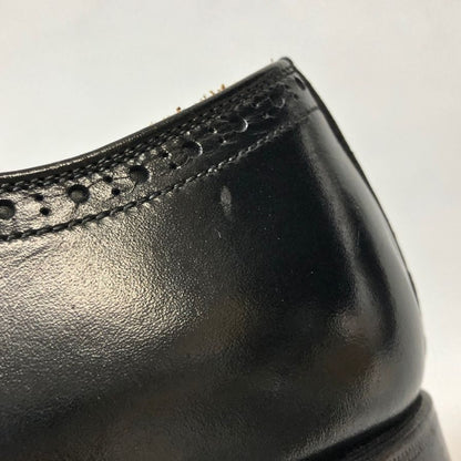 スコッチグレイン F0600 ブラック 24cm 3E メダリオン パンチドキャップトゥ SCOTCH GRAIN 約24.0cm【AFD5】